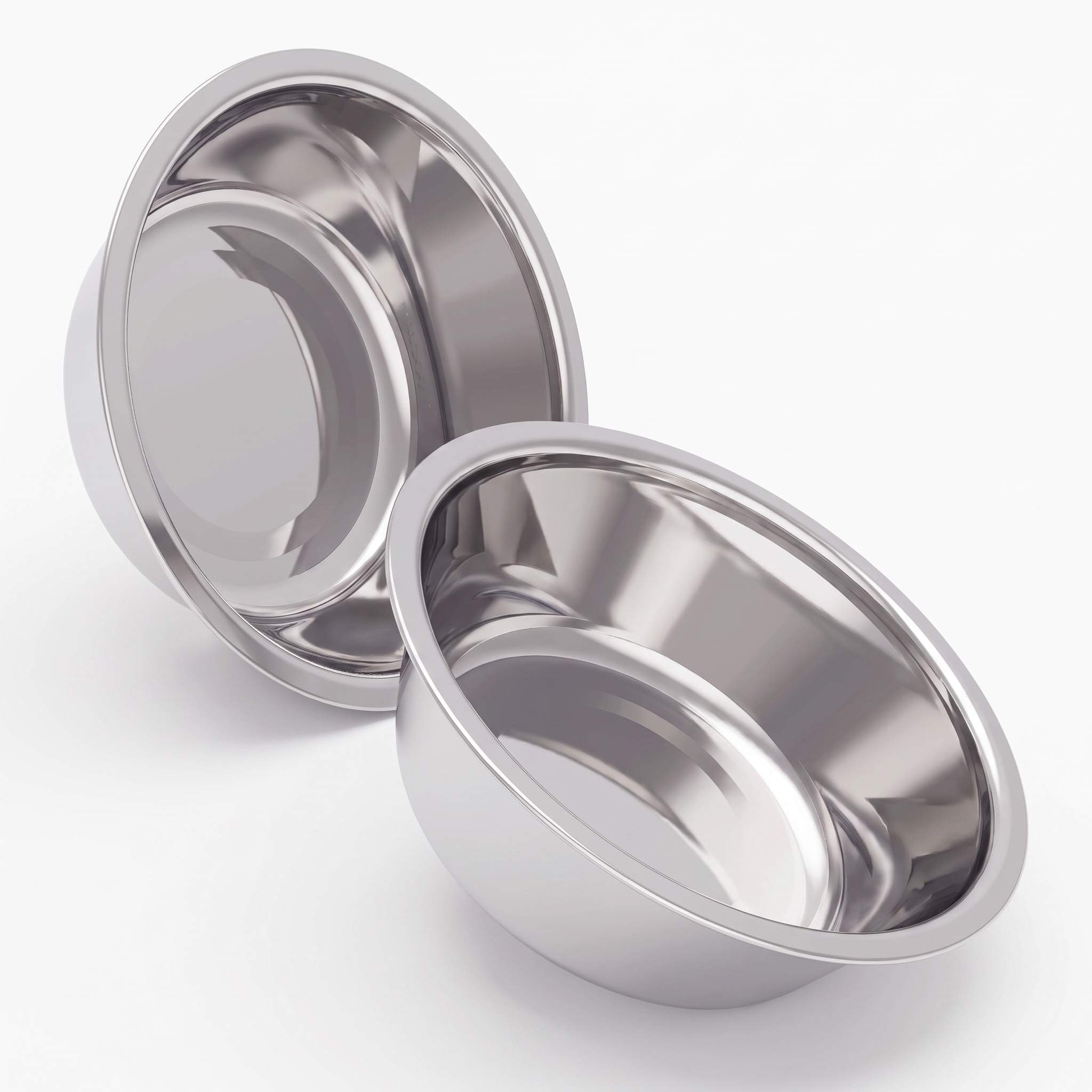 Ravebook Stainless Steel Non-Slip Dog Bowl Set 2-Pack
